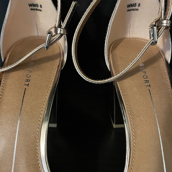 Report Rose Gold Block Heels Size 8 - Picture 5 of 11